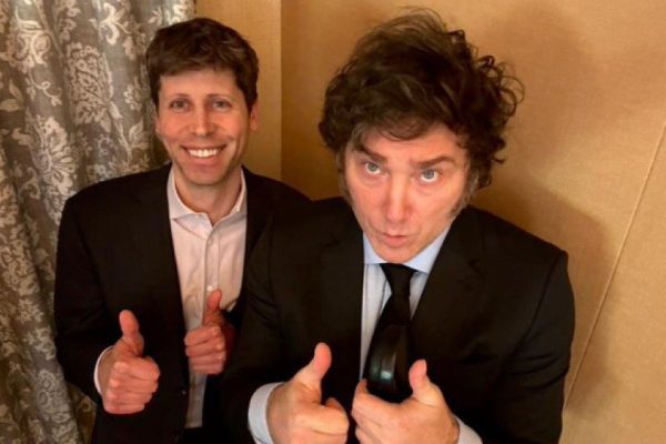 Javier Milei y Sam Altman impulsan la IA en Argentina