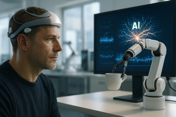 UCLA: desarrollan una interfaz cerebro-computadora no invasiva para control robótico