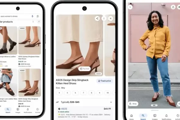 Google amplía su probador virtual: ahora también para zapatos y en 3 países más