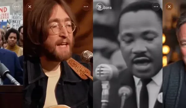 OpenAI y Sora 2: cuando los deepfakes de personajes del pasado chocan con la dignidad